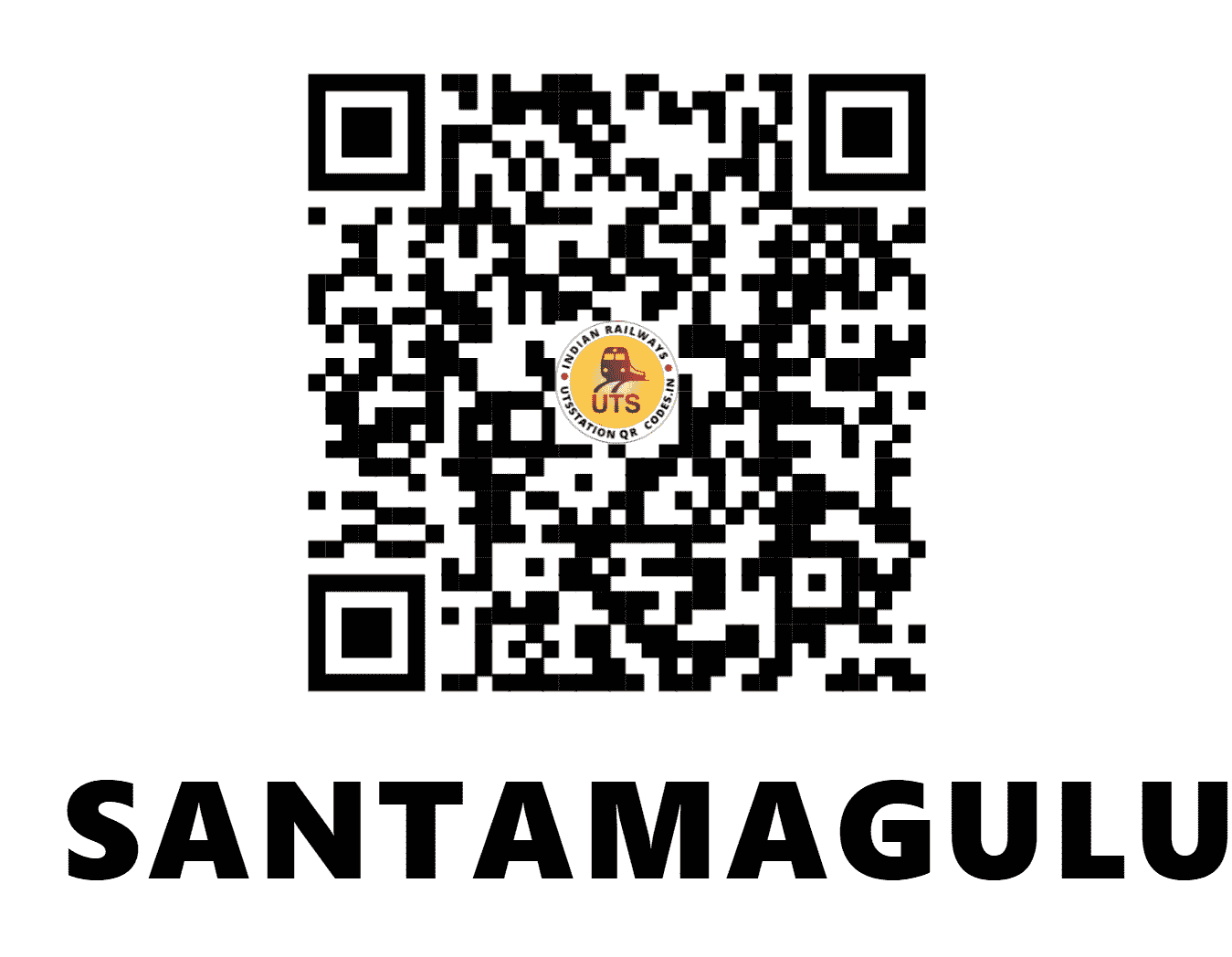 UTS QR Code for SANTAMAGULUR - SAB - SC (ANDHRA PRADESH)